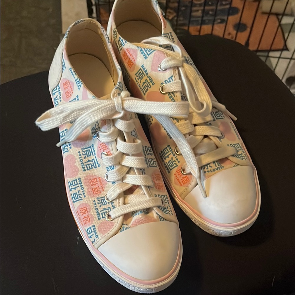 Colorful Graphic Sneakers